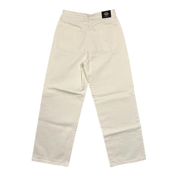 Dockers White High Rise Straight Fit Denim Jeans Womens 27 NEW - Picture 2 of 10